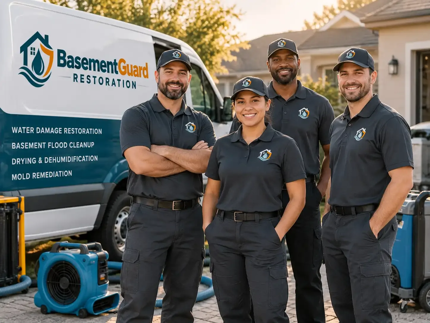 Basement Water Damage Restoration company in Lakeland, MI